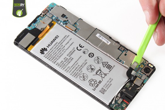 Guide photos remplacement batterie Huawei P8 (Etape 14 - image 4)