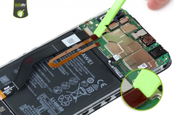 Guide photos remplacement batterie Huawei Y7 2019 (Etape 10 - image 1)