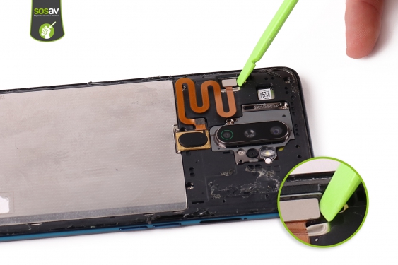Guide photos remplacement haut-parleur interne Oppo A9 (2020) (Etape 10 - image 1)