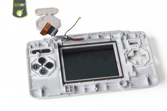 Guide photos remplacement nappe de liaison de la partie supérieure Nintendo DS (Etape 17 - image 3)