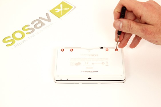 Guide photos remplacement batterie Nintendo 3DS (Etape 1 - image 1)