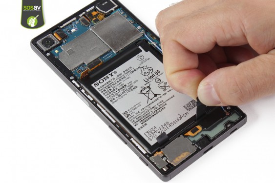 Guide photos remplacement ecran tactile / lcd Xperia Z5 (Etape 10 - image 2)