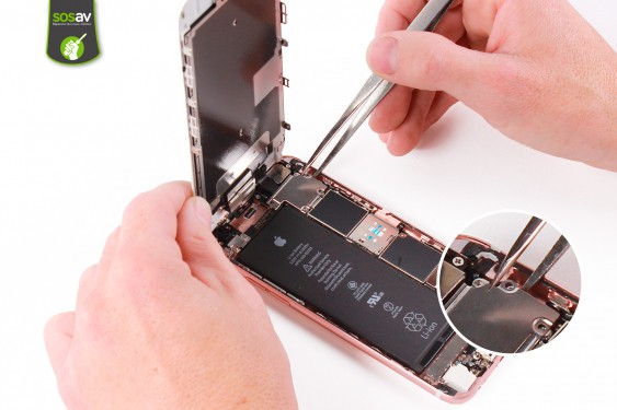 Guide photos remplacement bouton vibreur iPhone 6S (Etape 5 - image 1)