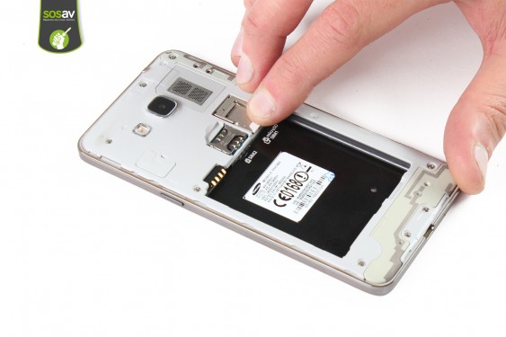 Guide photos remplacement carte sim Samsung Galaxy Grand Prime (Etape 5 - image 1)