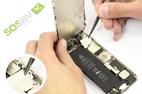 Guide photos remplacement ecran complet assemblé iPhone 5 (Etape 7 - image 2)