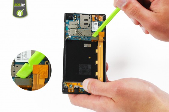 Guide photos remplacement haut-parleur interne Xiaomi MI3 (Etape 11 - image 1)