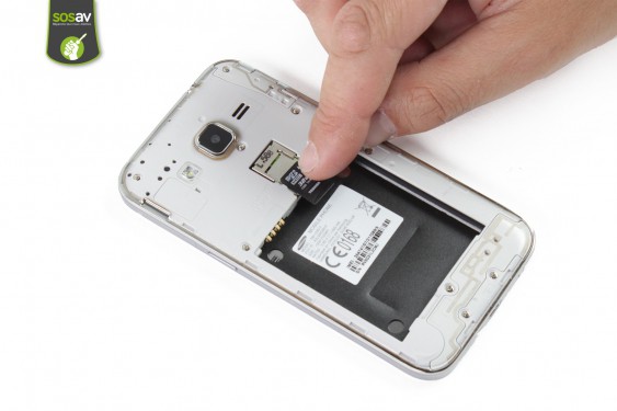 Guide photos remplacement bouton power Samsung Galaxy Core Prime (Etape 5 - image 3)