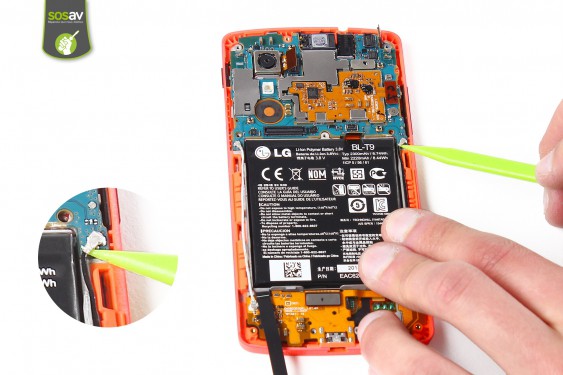 Guide photos remplacement bouton power Nexus 5 (Etape 11 - image 3)