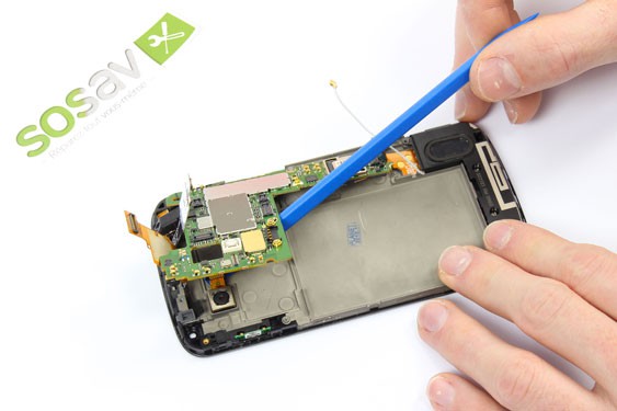 Guide photos remplacement nappe bouton power Nexus 4 (Etape 19 - image 3)