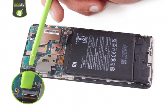 Guide photos remplacement haut-parleur interne Redmi Note 4X (Etape 18 - image 2)