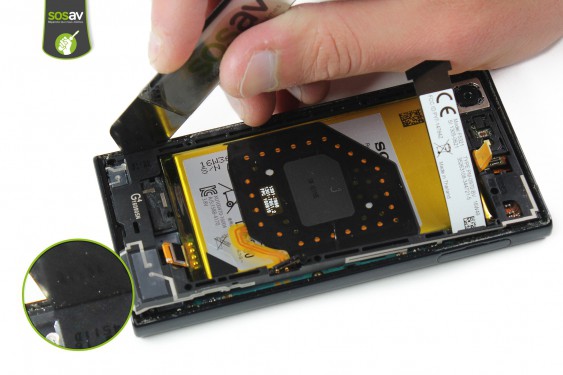 Guide photos remplacement nappe boutons volume, power & apn Xperia X Compact (Etape 11 - image 1)