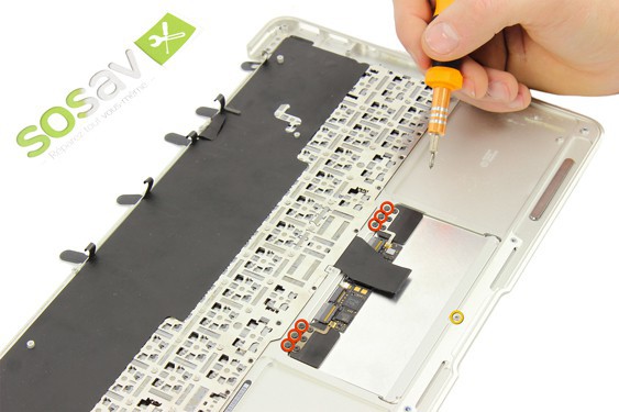 Guide photos remplacement clavier MacBook Air 11" Fin 2010 (EMC 2393) (Etape 60 - image 1)