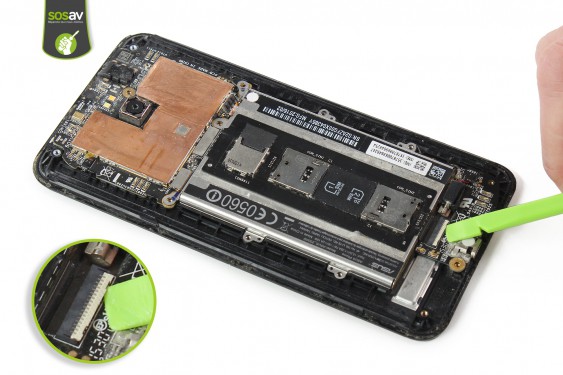 Guide photos remplacement batterie Zenfone 2 (Etape 14 - image 1)