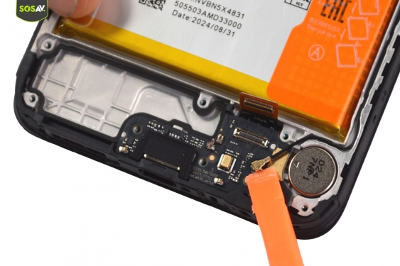 Guide photos remplacement connecteur de charge Xiaomi Redmi 14C (Etape 6 - image 4)