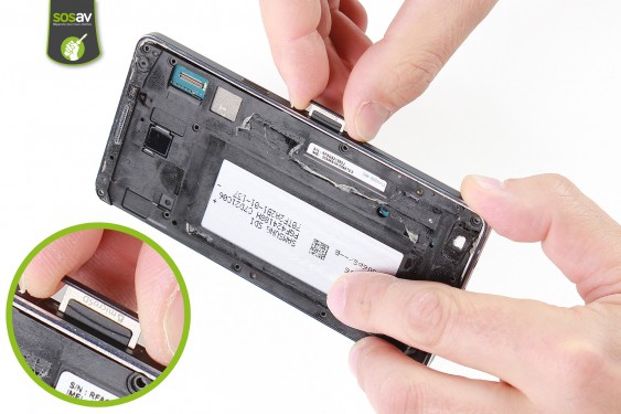 Guide photos remplacement haut-parleur externe Samsung Galaxy A5 (Etape 20 - image 1)