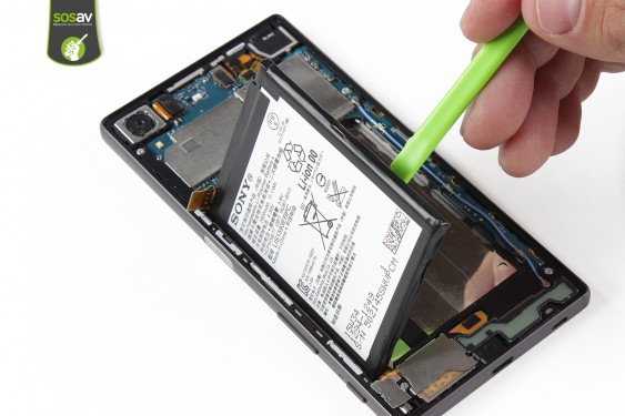 Guide photos remplacement connecteur de charge Xperia Z5 (Etape 12 - image 4)