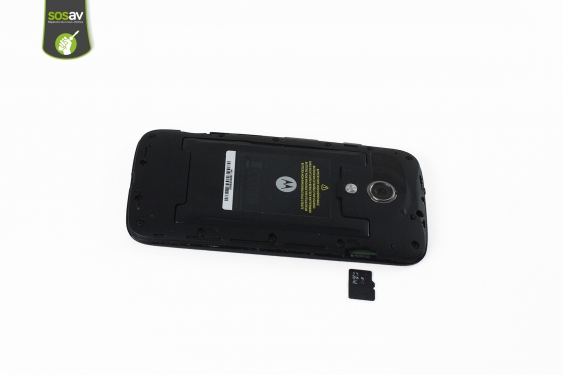 Guide photos remplacement carte microsd Moto G (Etape 5 - image 1)