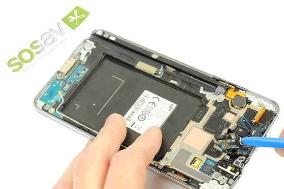 Guide photos remplacement prise jack + haut-parleur interne (Etape 15 - image 3)