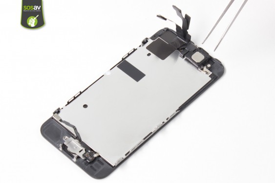 Guide photos remplacement haut-parleur interne iPhone SE (Etape 13 - image 1)