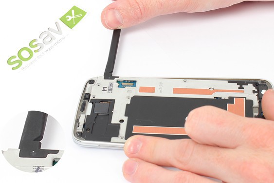 Guide photos remplacement connecteur de charge Samsung Galaxy S5 (Etape 24 - image 4)