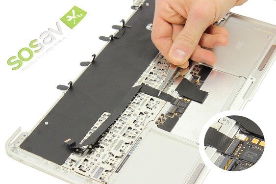 Guide photos remplacement clavier MacBook Air 11" Fin 2010 (EMC 2393) (Etape 57 - image 1)