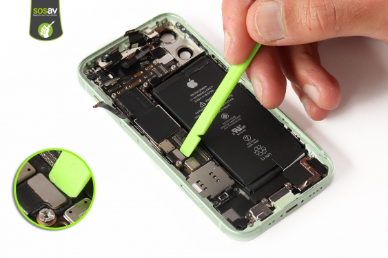 Guide photos remplacement connecteur de charge iPhone 12 Mini (Etape 24 - image 3)