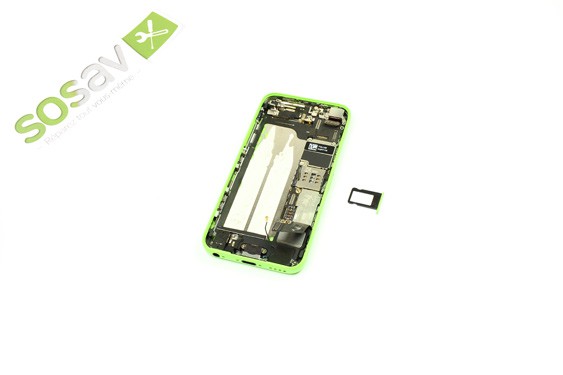 Guide photos remplacement nappe power vibreur volume iPhone 5C (Etape 18 - image 2)