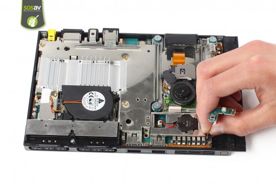 Guide photos remplacement carte des boutons et capteur infrarouge Playstation 2 Slim (Etape 4 - image 3)
