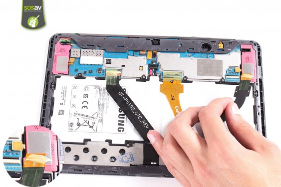 Guide photos remplacement nappe de liaison de l'écran lcd  (Etape 5 - image 4)