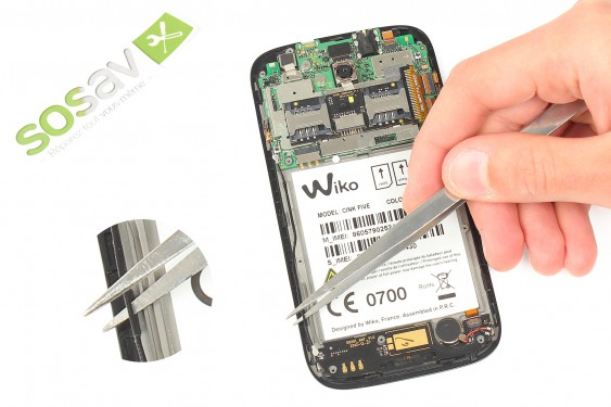 Guide photos remplacement cable d'interconnexion Wiko Cink Five (Etape 10 - image 1)