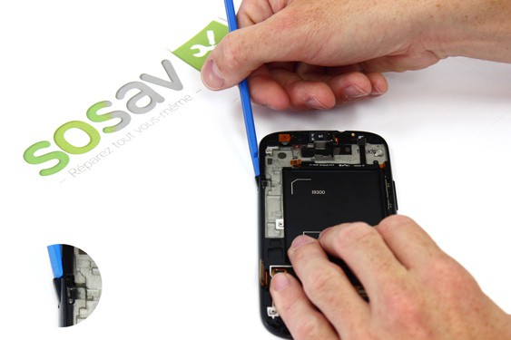 Guide photos remplacement bouton power Samsung Galaxy S3 (Etape 14 - image 3)