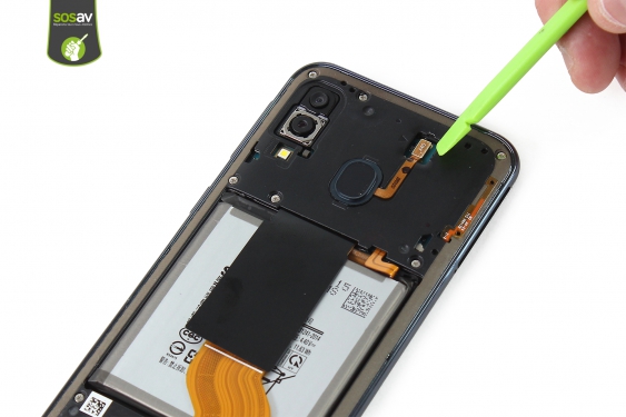 Guide photos remplacement batterie Galaxy A40 (Etape 11 - image 1)