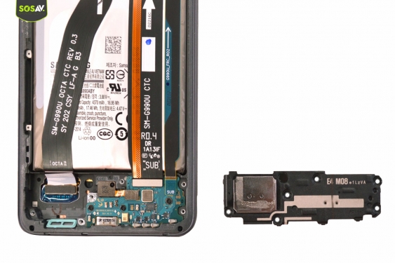 Guide photos remplacement batterie Galaxy S21 Fe (5G) (Etape 7 - image 3)