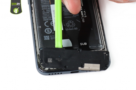 Guide photos remplacement haut-parleur externe Redmi Note 8T (Etape 10 - image 3)