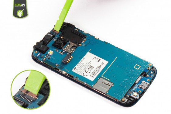 Guide photos remplacement nappe connecteur de charge Samsung Galaxy Ace 4 (Etape 9 - image 2)