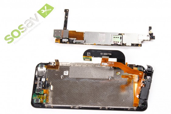 Guide photos remplacement nappe du micro secondaire/haut-parleur interne Firephone (Etape 35 - image 1)