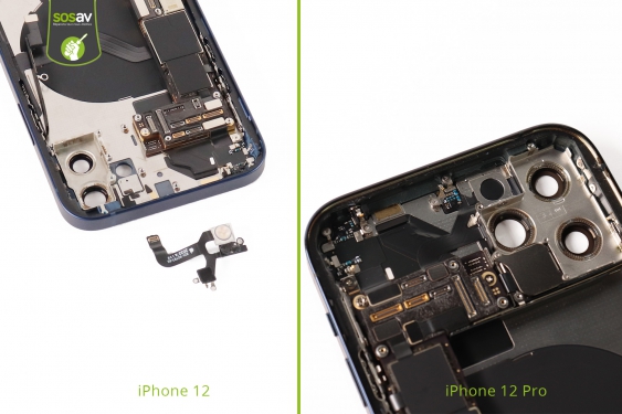Guide photos remplacement démontage complet iPhone 12 Pro (Etape 13 - image 2)