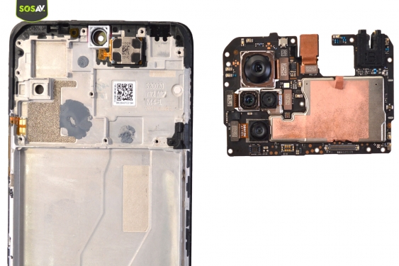 Guide photos remplacement caméra avant et arrière / carte mère Redmi Note 10 Pro (4G) (Etape 8 - image 2)