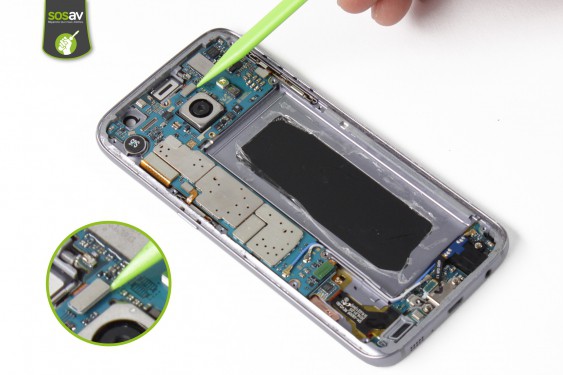 Guide photos remplacement connecteur de charge Samsung Galaxy S7 (Etape 19 - image 2)