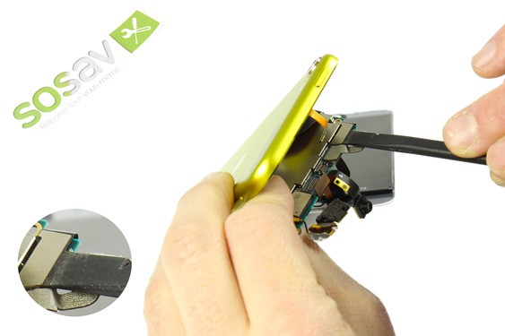 Guide photos remplacement bouton power iPod Touch 5e Gen (Etape 23 - image 1)