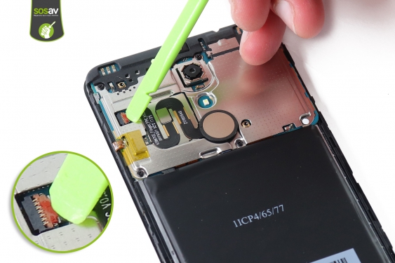 Guide photos remplacement ecran Wiko View XL (Etape 7 - image 3)