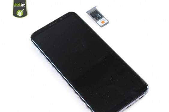 Guide photos remplacement vibreur Samsung Galaxy S8+ (Etape 2 - image 4)