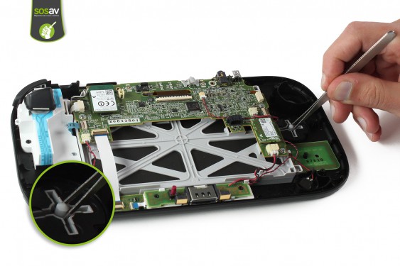 Guide photos remplacement flèche directionnelle gauche Gamepad Wii U (Etape 22 - image 1)