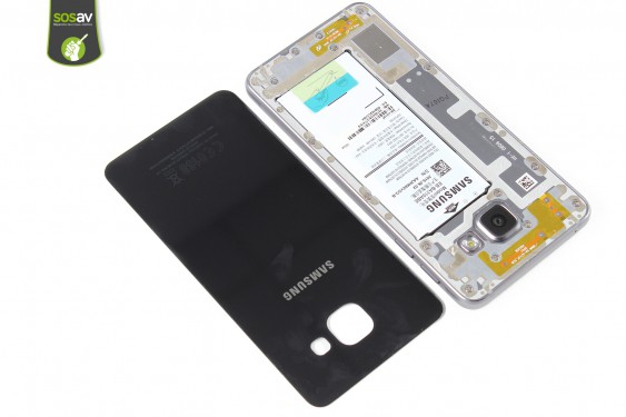 Guide photos remplacement câble coaxial / câble d'interconnexion Samsung Galaxy A3 2016 (Etape 6 - image 3)