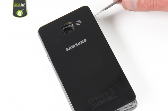 Guide photos remplacement haut-parleur externe Samsung Galaxy A5 2016 (Etape 4 - image 4)