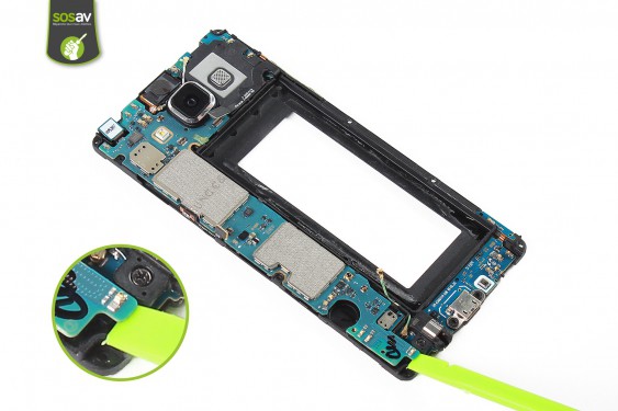 Guide photos remplacement haut-parleur interne Samsung Galaxy A5 (Etape 34 - image 2)