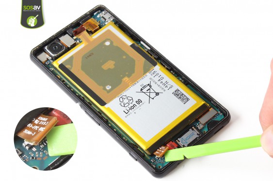 Guide photos remplacement batterie Xperia Z3 Compact (Etape 14 - image 2)