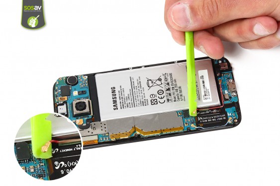 Guide photos remplacement câble d'interconnexion wifi Samsung Galaxy S6 (Etape 9 - image 2)