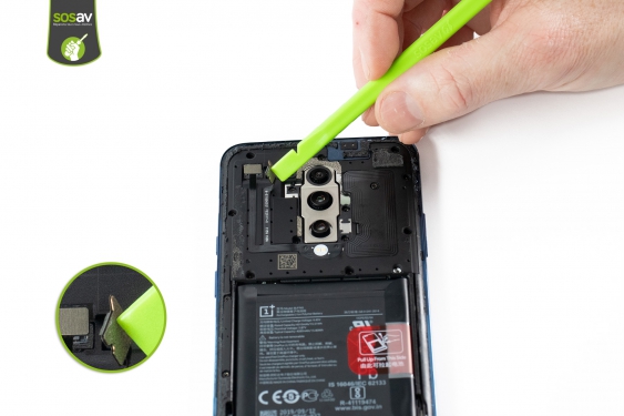 Guide photos remplacement haut-parleur interne OnePlus 7T Pro (Etape 9 - image 4)