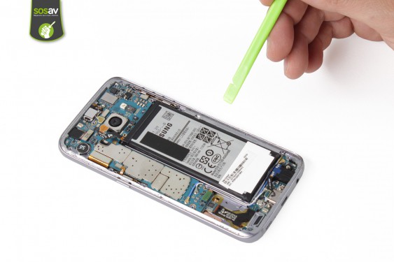 Guide photos remplacement haut-parleur interne Samsung Galaxy S7 (Etape 12 - image 2)